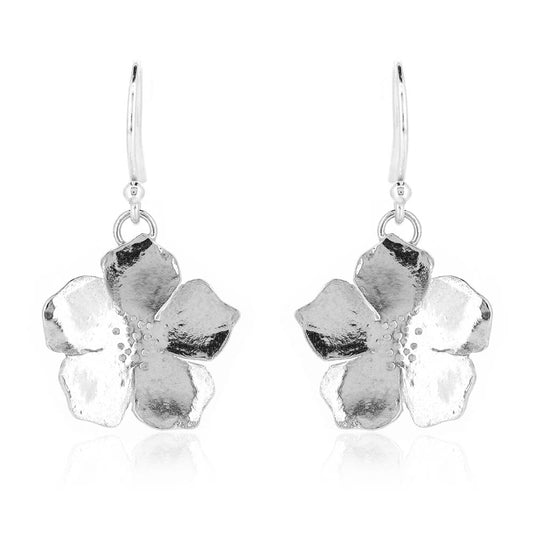 Blossom Drop Earrings - Sterling Silver Drop Earrings