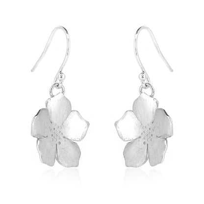 Blossom Drop Earrings - Sterling Silver Drop Earrings
