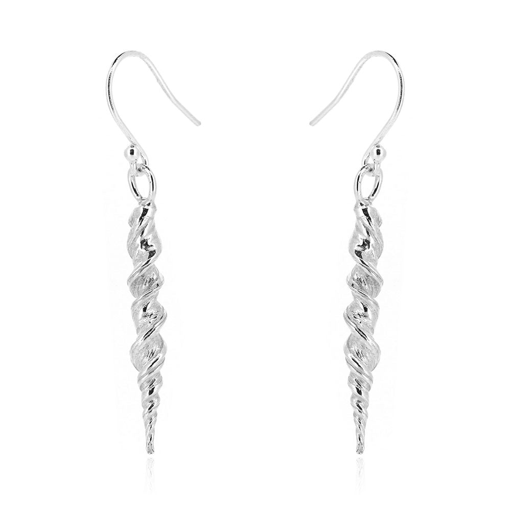 Stala Drop Earrings - Sterling Silver Drop Earrings