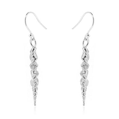 Stala Drop Earrings - Sterling Silver Drop Earrings