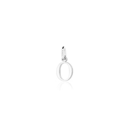 Initial "O" Charm - Sterling Silver Pendants and Charms