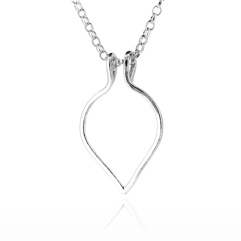 Ring Keeper Necklace - Sterling Silver