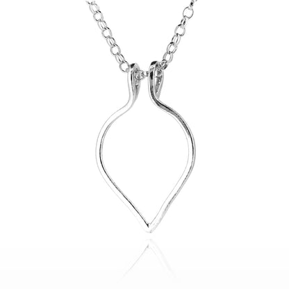Ring Keeper Necklace - Sterling Silver