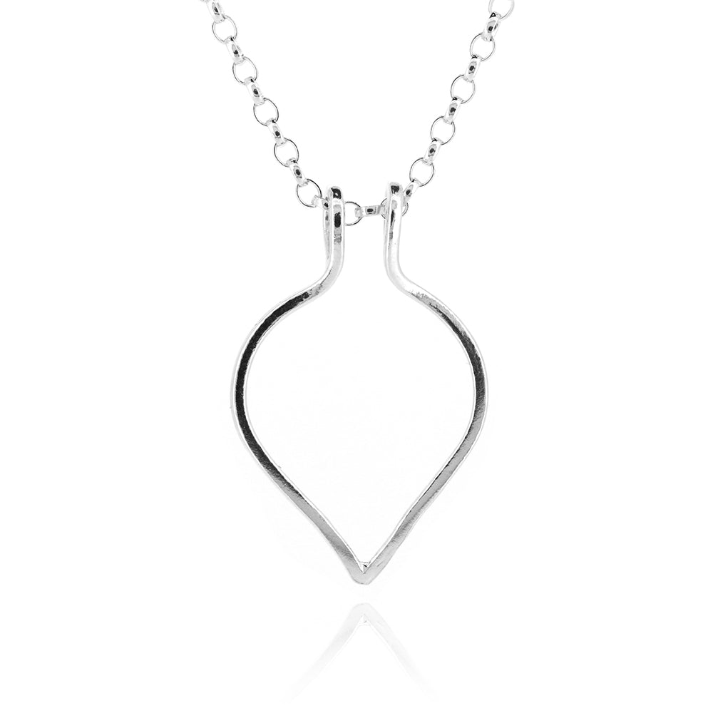 Ring Keeper Necklace - Sterling Silver