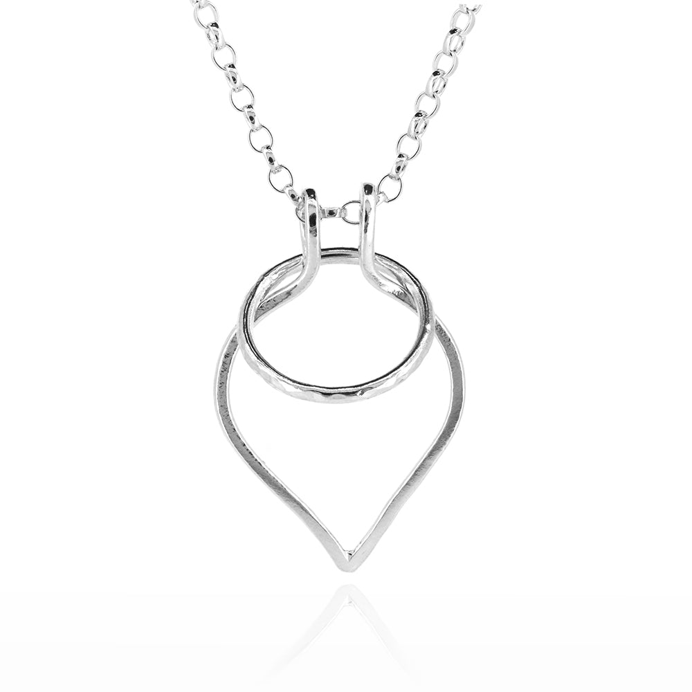 Ring Keeper Necklace - Sterling Silver