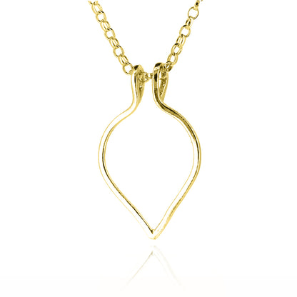 Ring Keeper Necklace - Yellow Gold Vermeil
