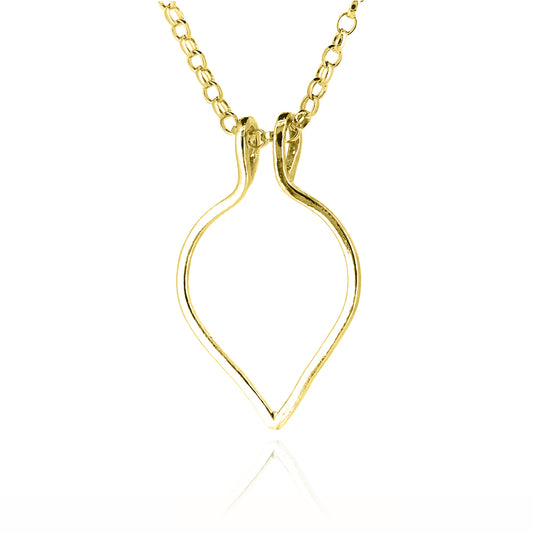 Ring Keeper Necklace - Yellow Gold Vermeil