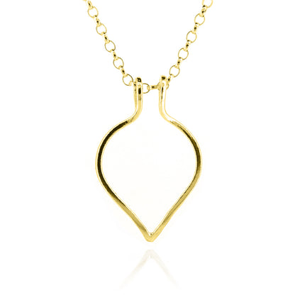 Ring Keeper Necklace - Yellow Gold Vermeil