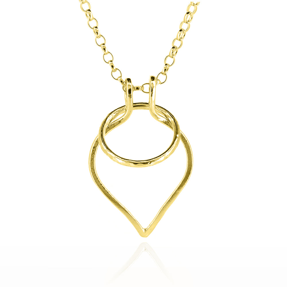 Ring Keeper Necklace - Yellow Gold Vermeil