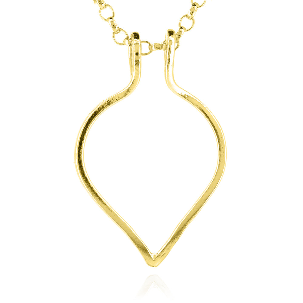 Ring Keeper Necklace - Yellow Gold Vermeil