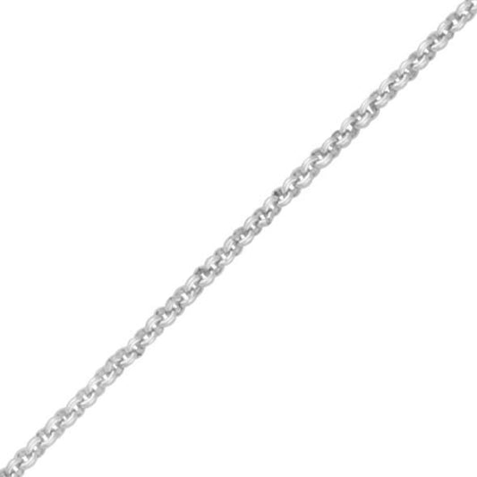 Round Belcher Chain - Sterling Silver - 22 Inch (55cm) Length, 2.25mm width