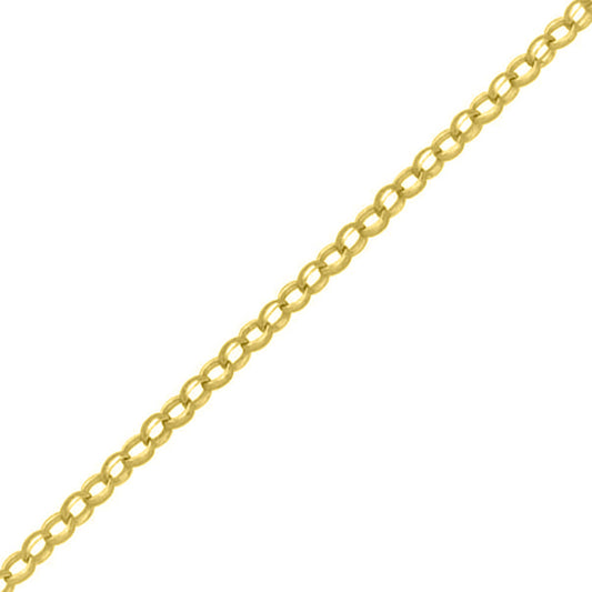 Oval Belcher Bracelet - Yellow Gold Vermeil - 7.5 Inch