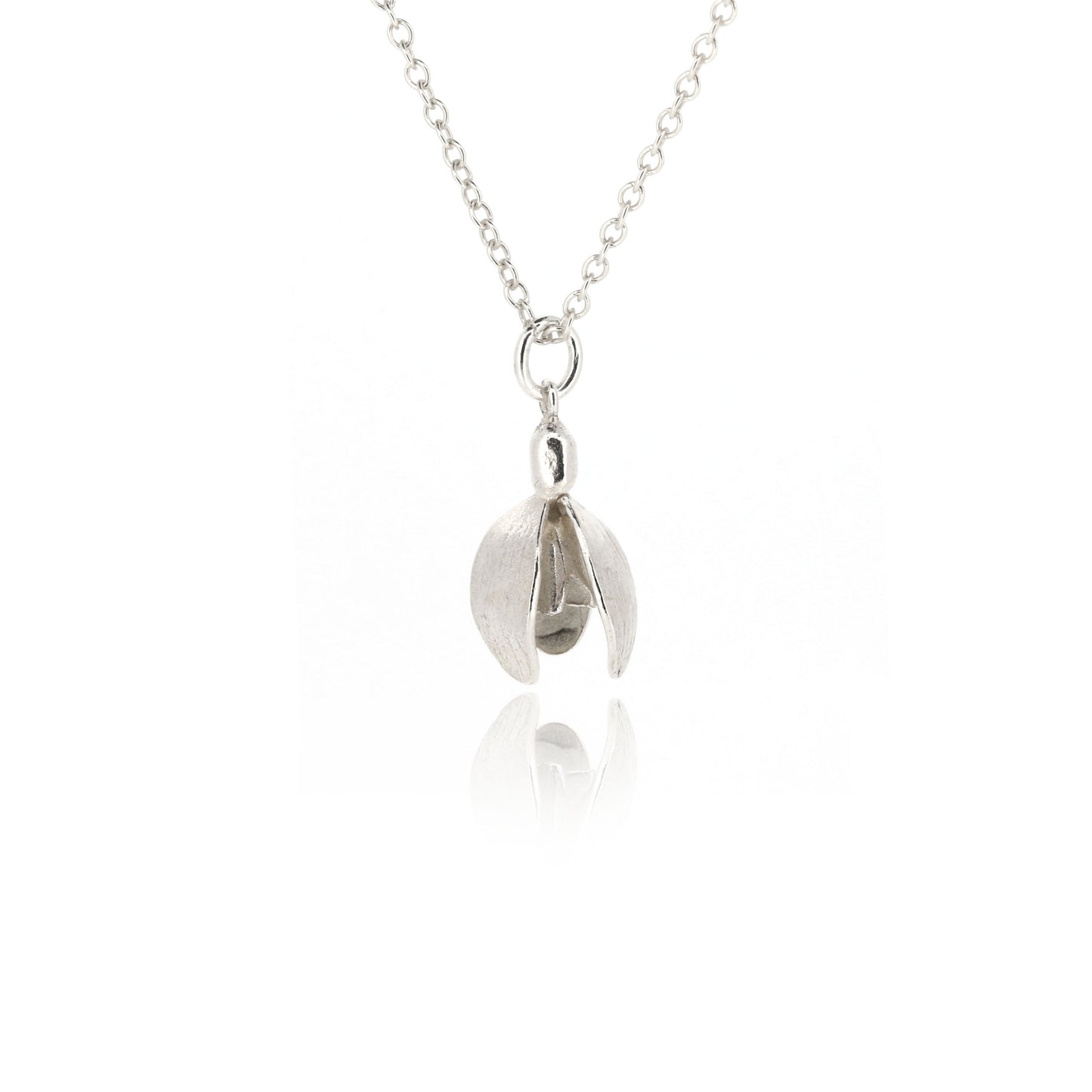 Snowdrop Necklace - Sterling Silver Necklace