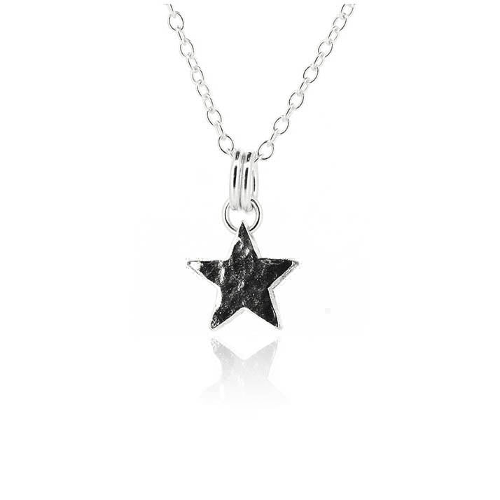 Star Small Necklace - Sterling Silver Necklace
