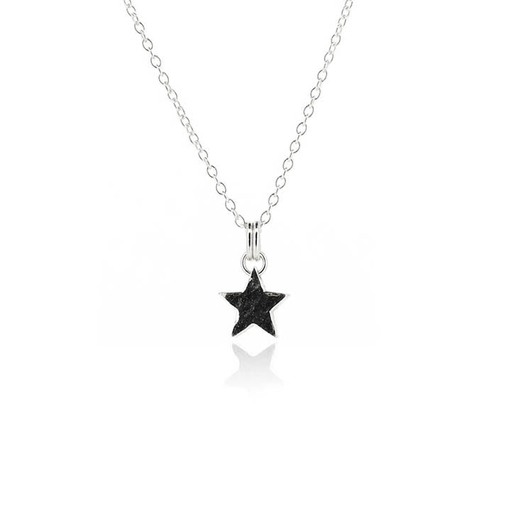 Star Small Necklace - Sterling Silver Necklace