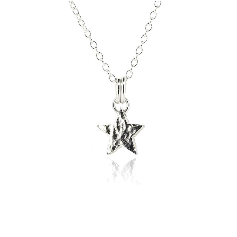 Star Small Necklace - Sterling Silver Necklace