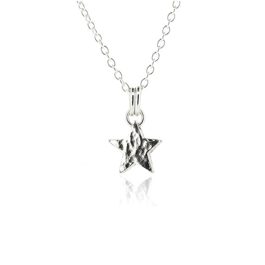 Star Small Necklace - Sterling Silver Necklace