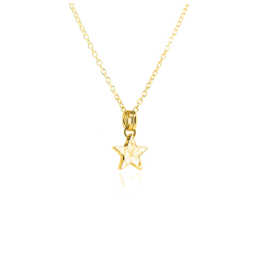 Star Small Necklace - Yellow Gold Vermeil Necklace