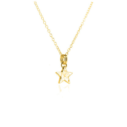 Star Small Necklace - Yellow Gold Vermeil Necklace