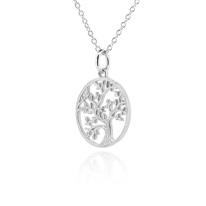 Tree Of Life Necklace - Sterling Silver Necklace