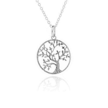 Tree Of Life Necklace - Sterling Silver Necklace