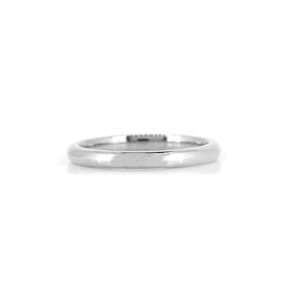 Court Profile 2mm Band Ring - Sterling Silver Rings