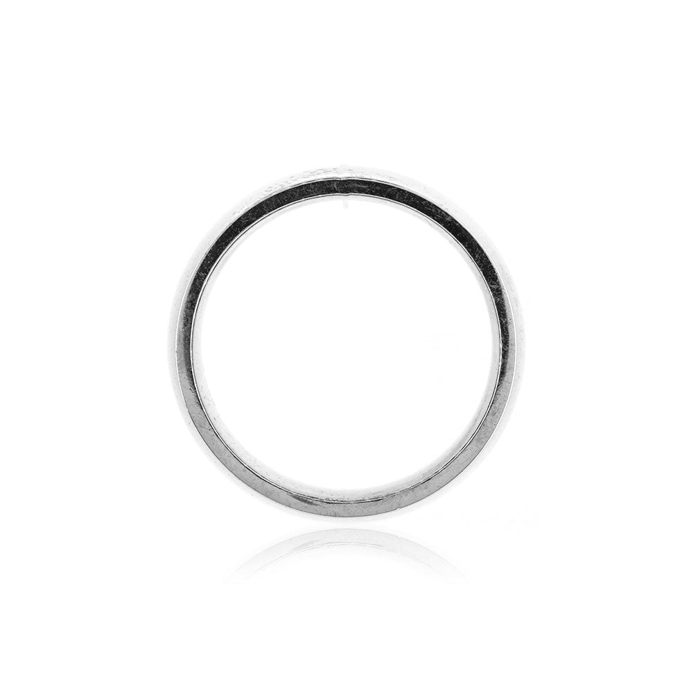 Court Profile 6mm Band Ring - Sterling Silver Rings