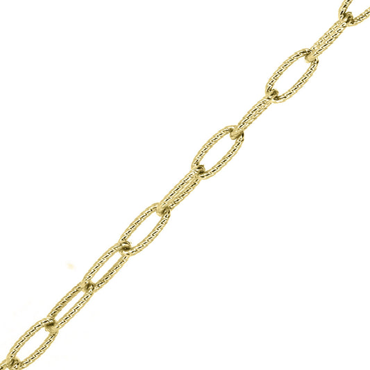 Twisted Trace Chain Bracelet - Yellow Gold Vermeil Bracelets
