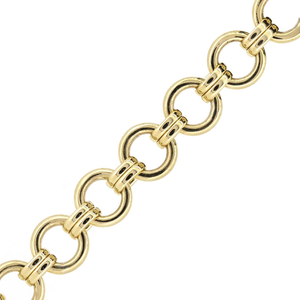 Gold Link Bracelet - 9ct Yellow Gold Bracelets