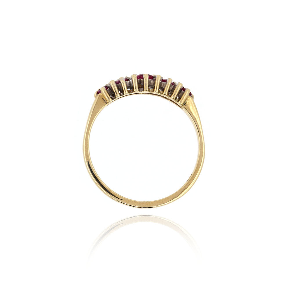 Pre-Owned - Ruby and Diamond Ring