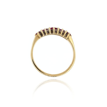 Pre-Owned - Ruby and Diamond Ring Rings