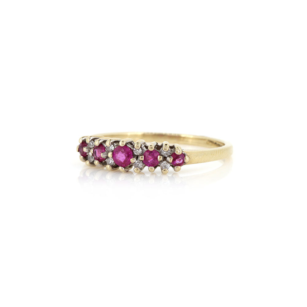 Pre-Owned - Ruby and Diamond Ring