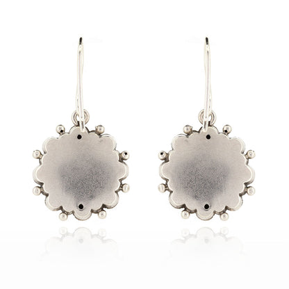 Antique - Victorian Floral Drop Earrings Drop Earrings
