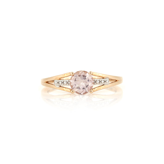 Pre-Owned - Morganite Solitaire Ring