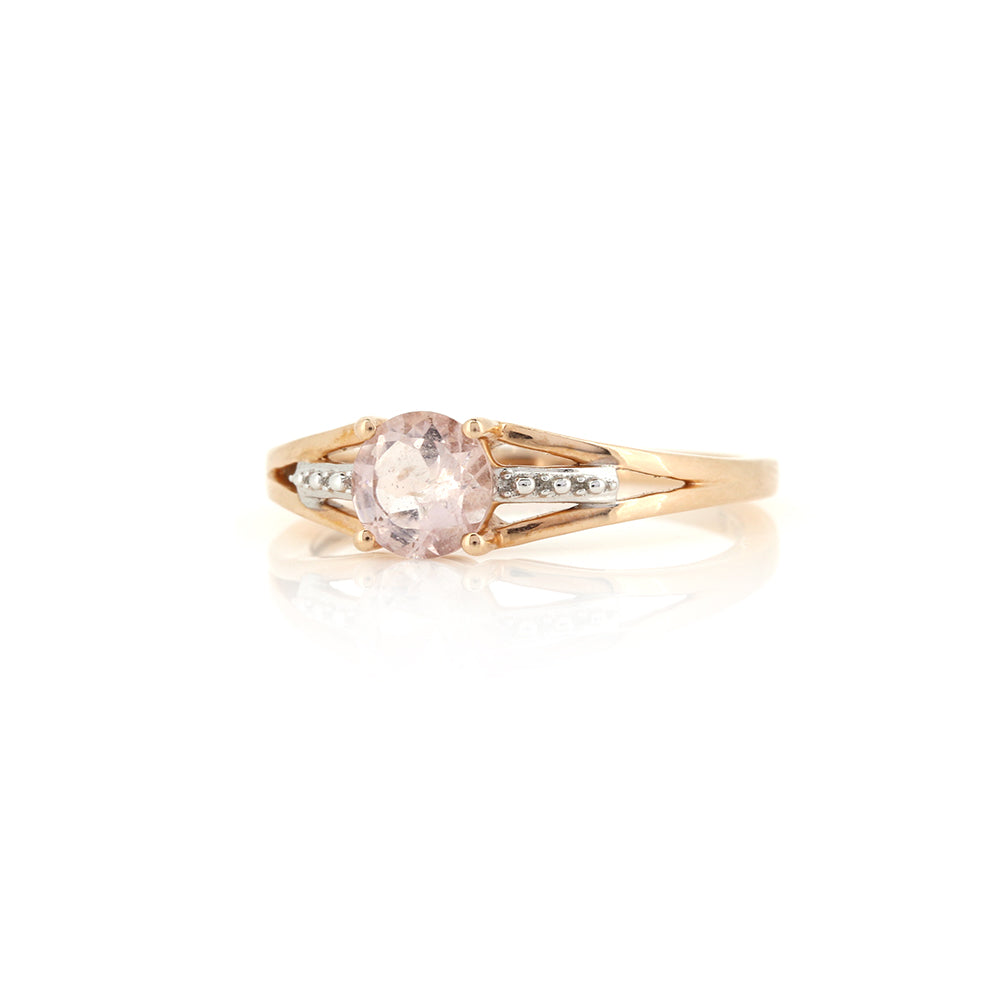 Pre-Owned - Morganite Solitaire Ring