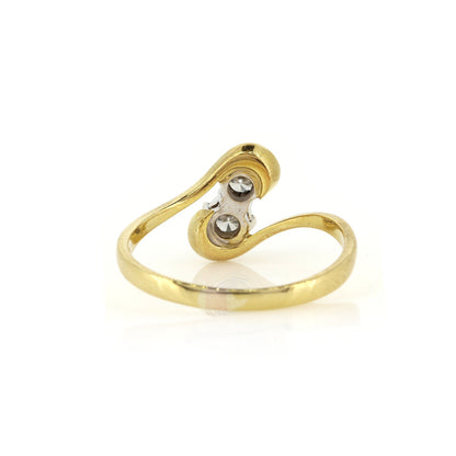 Pre-Owned - Diamond Toi Et Moi Ring Rings