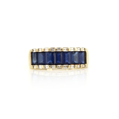 Pre-Owned - Sapphire Eternity Style Ring Rings