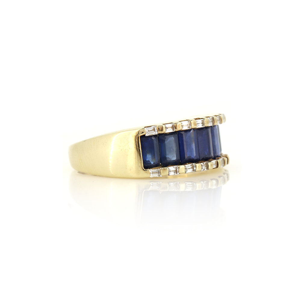 Pre-Owned - Sapphire Eternity Style Ring