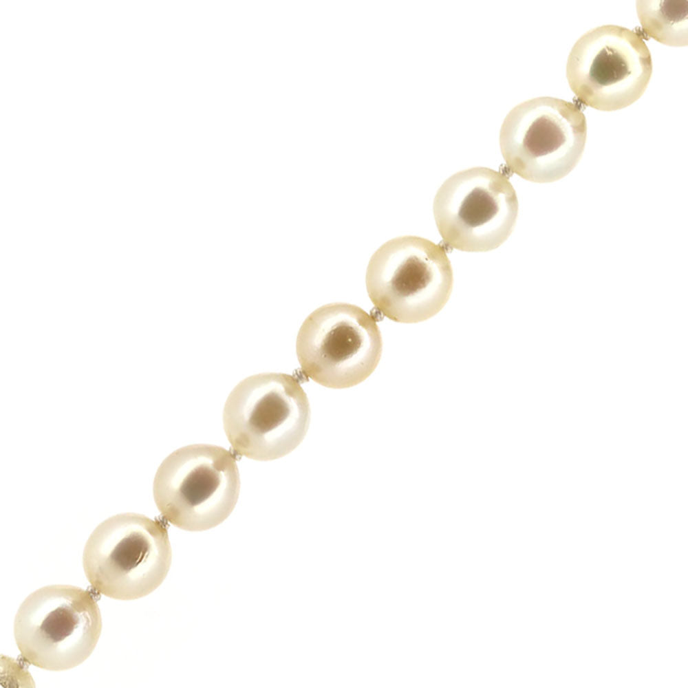 Pre-Owned - Cultured Pearl Necklace Necklace