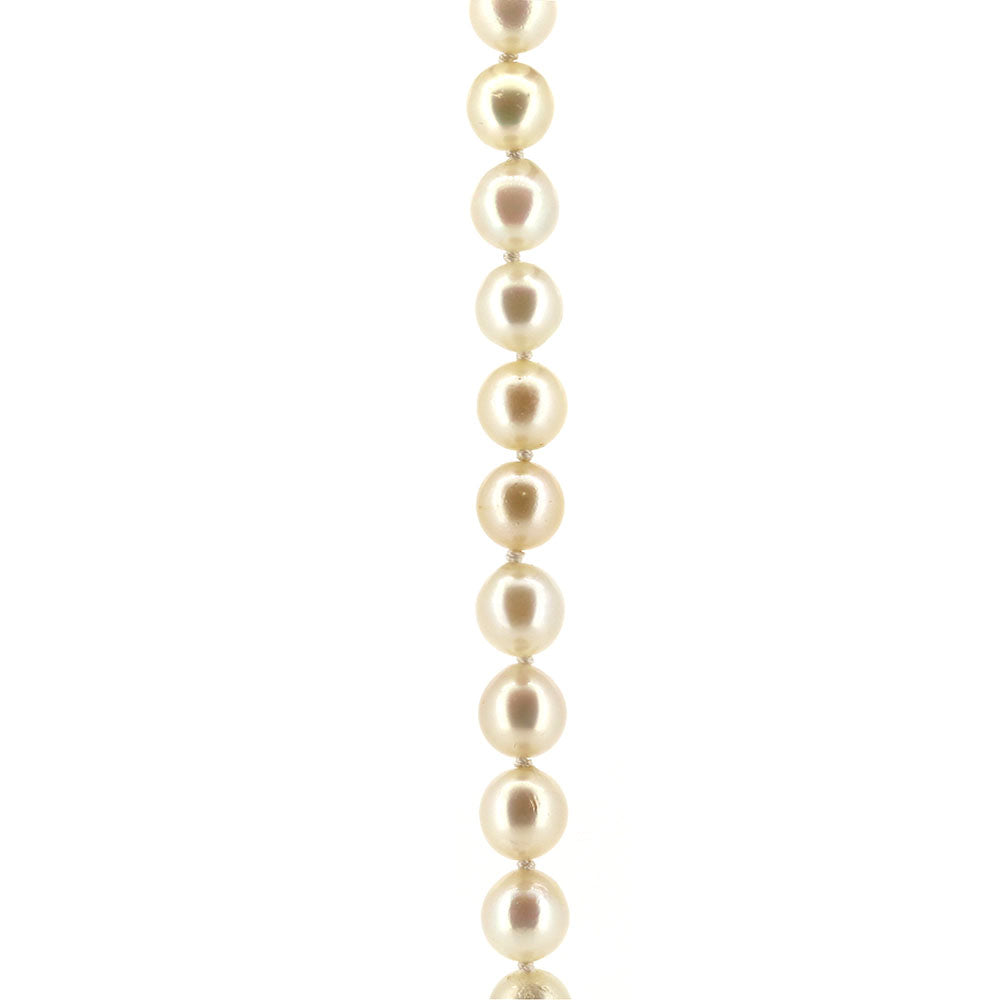 Pre-Owned - Cultured Pearl Necklace Necklace