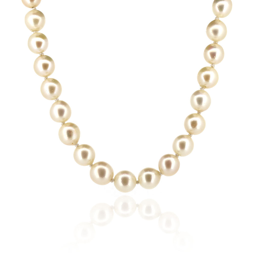 Pre-Owned - Cultured Pearl Necklace Necklace