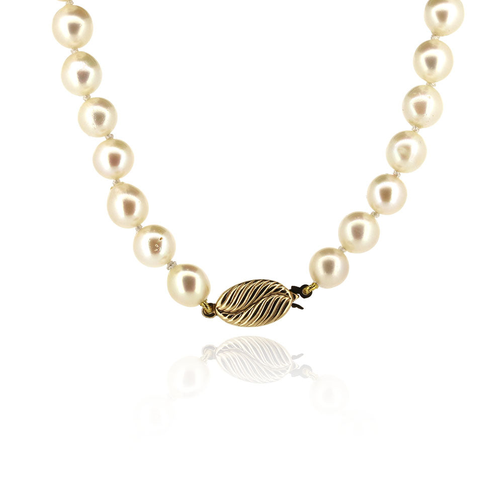 Pre-Owned - Cultured Pearl Necklace Necklace